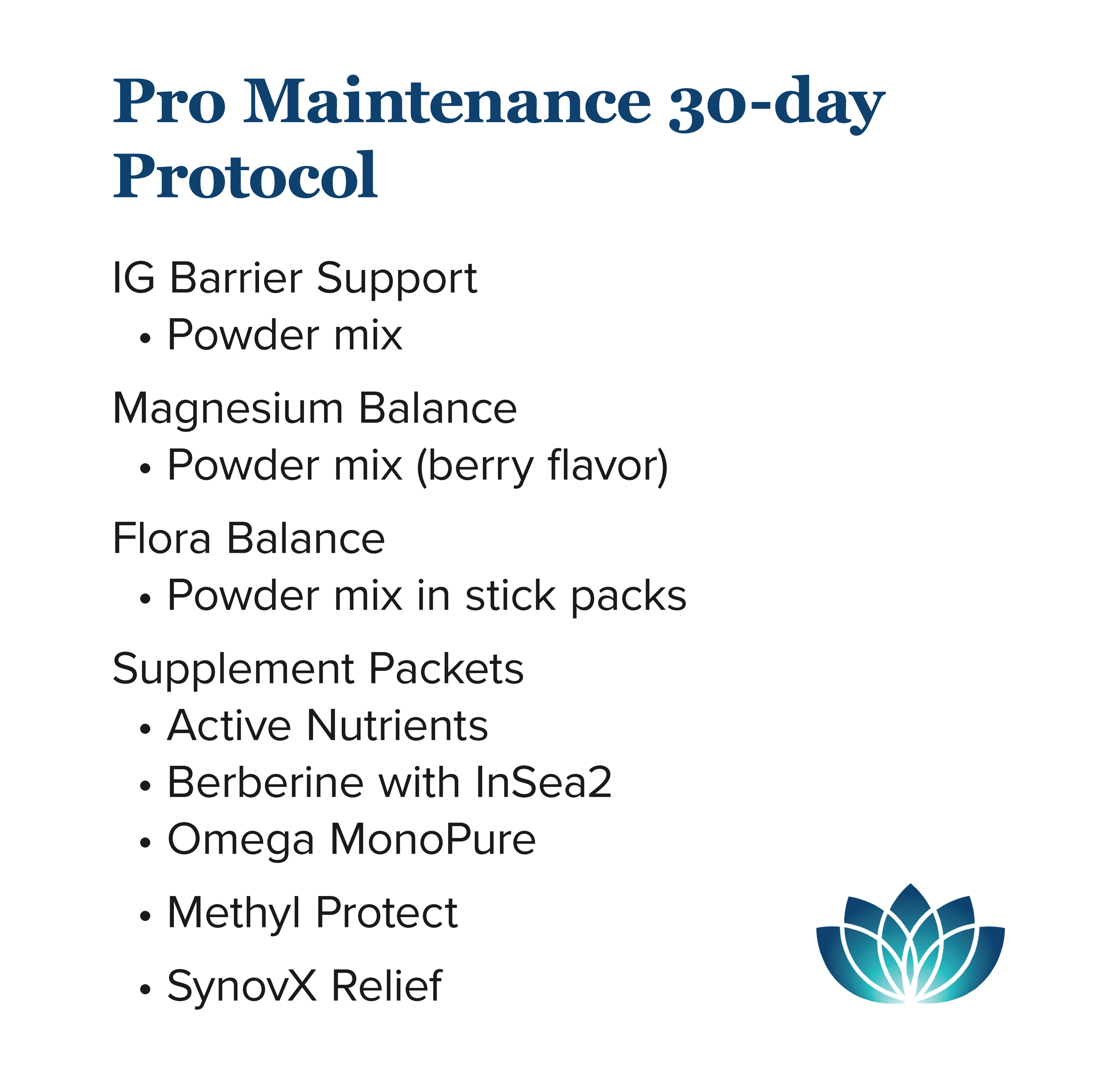 Pro Maintenance Protocol